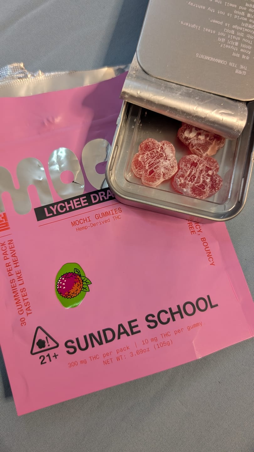 Customer photo review of Lychee Dragon (10mg) Mini