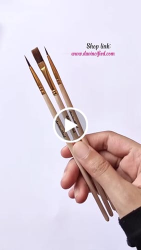 Customer video review of Cherry Blossoms at Mount Fuji - Paint by Numbers Kit