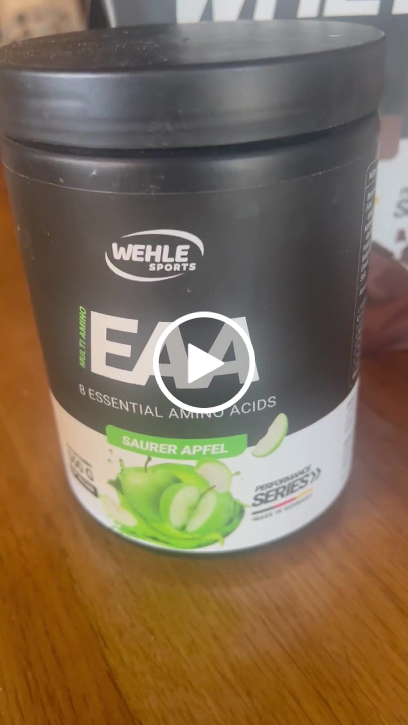 Customer video review of Wehle Sports Tasty Whey Protein - 1000g