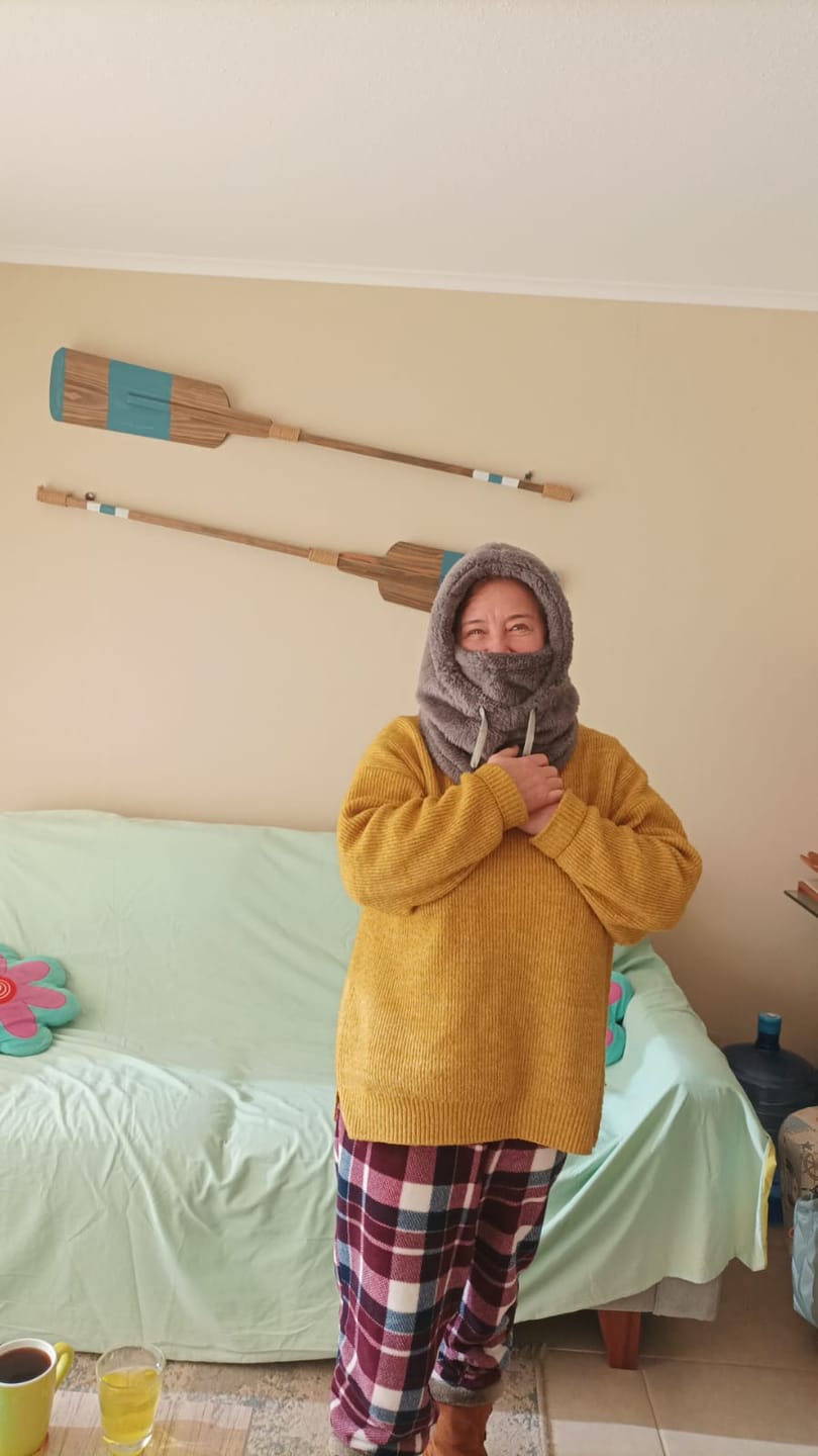 Customer photo review of Gorro Bajo Cero Crudo Unisex