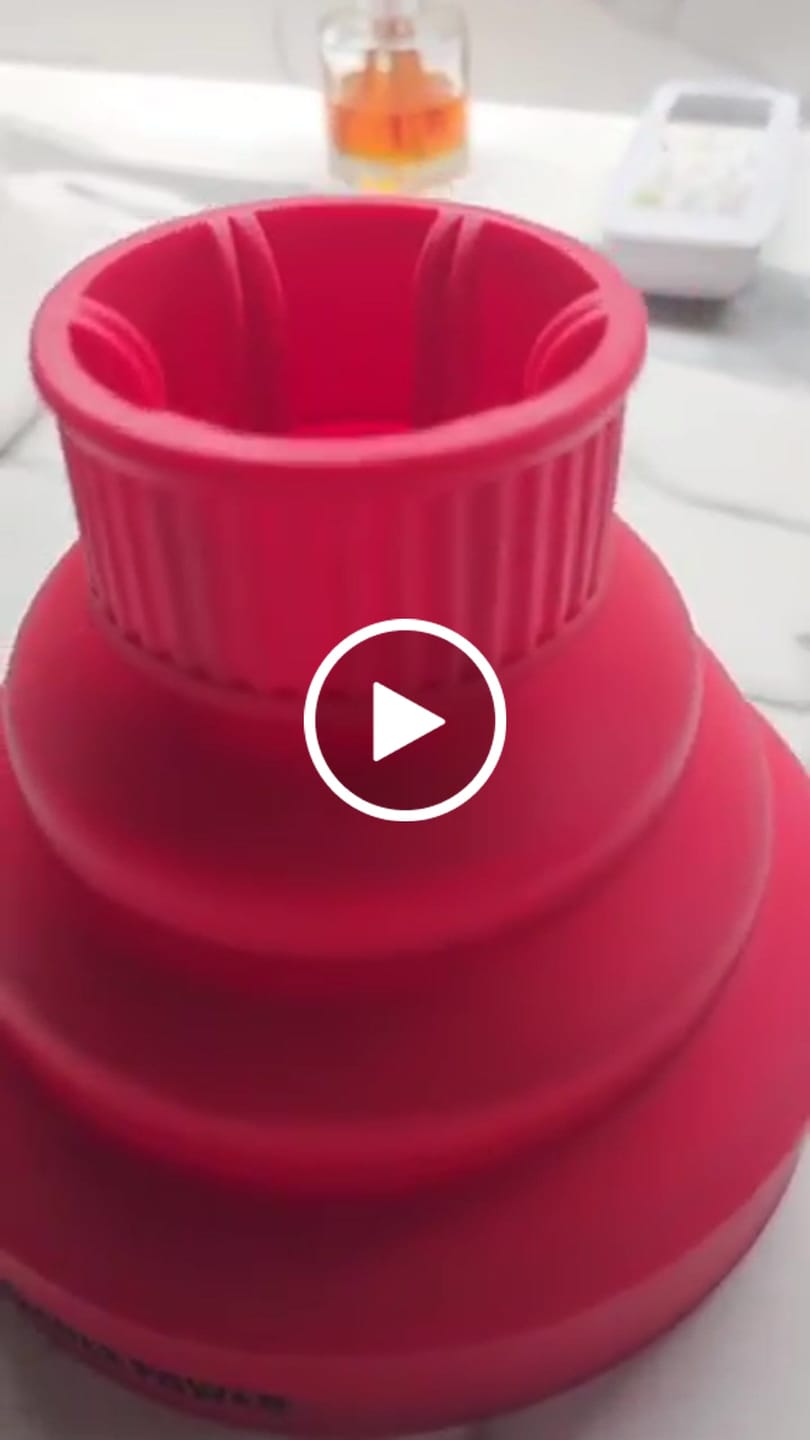 Customer video review of Difusor de Cabello