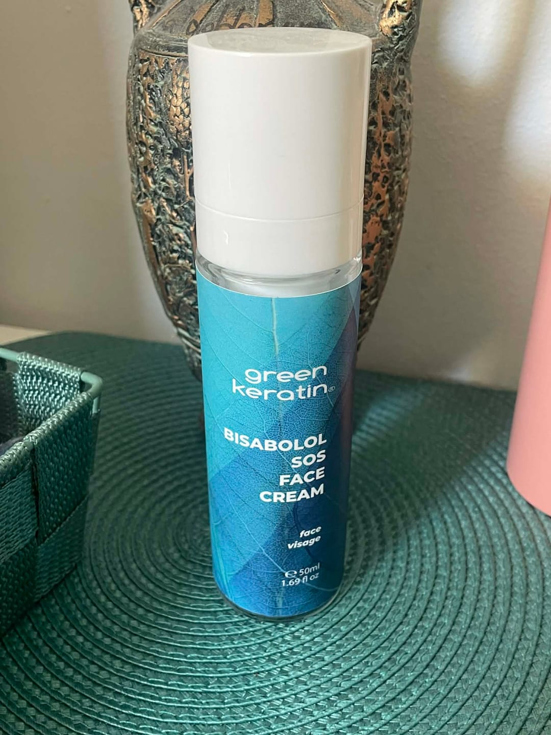 Customer photo review of BISABOLOL Crème Régénérante Pour Le Visage