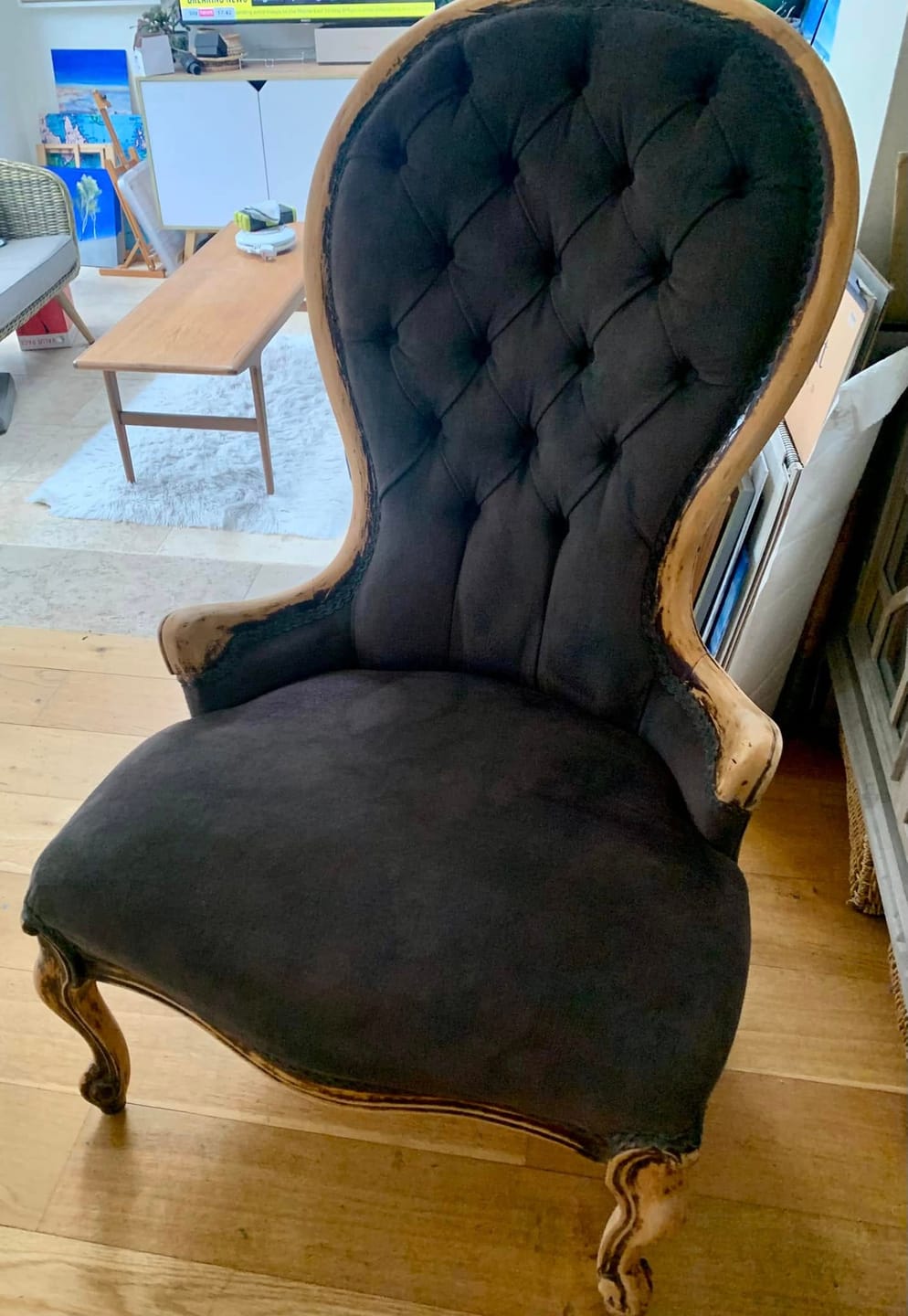 Customer photo review of Fabric Paint -- Dark Grey