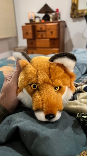 Customer photo review of Red Fox Soft Stuffed Plush Toy