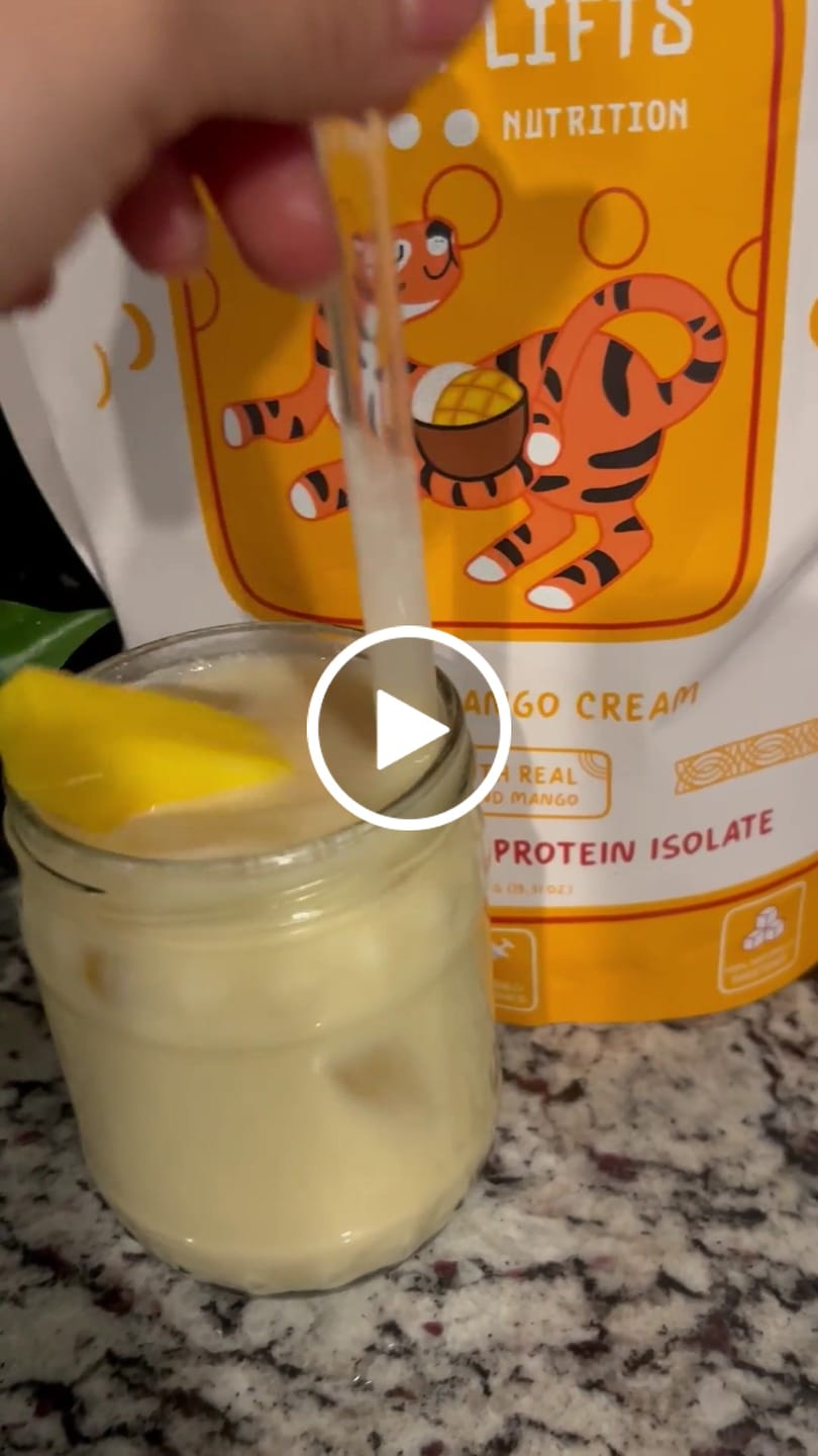 Customer video review of Coconut Mango Cream Whey Protein