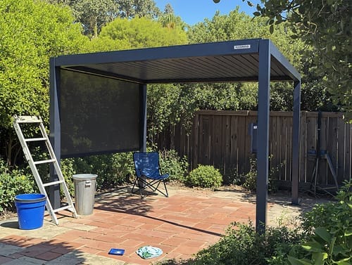Customer photo review of FlexPatio POWER+ PRO Gen 2 Motorized Pergola