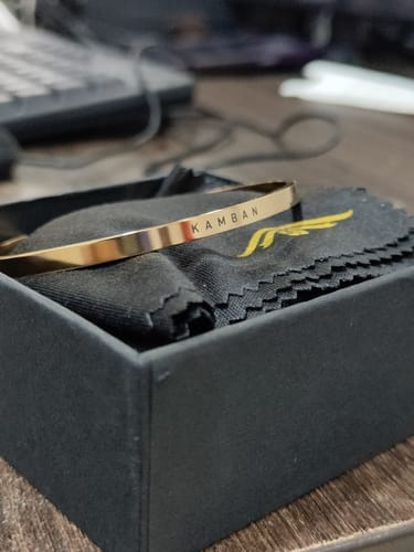 Customer photo review of Personalised Classic Bracelet