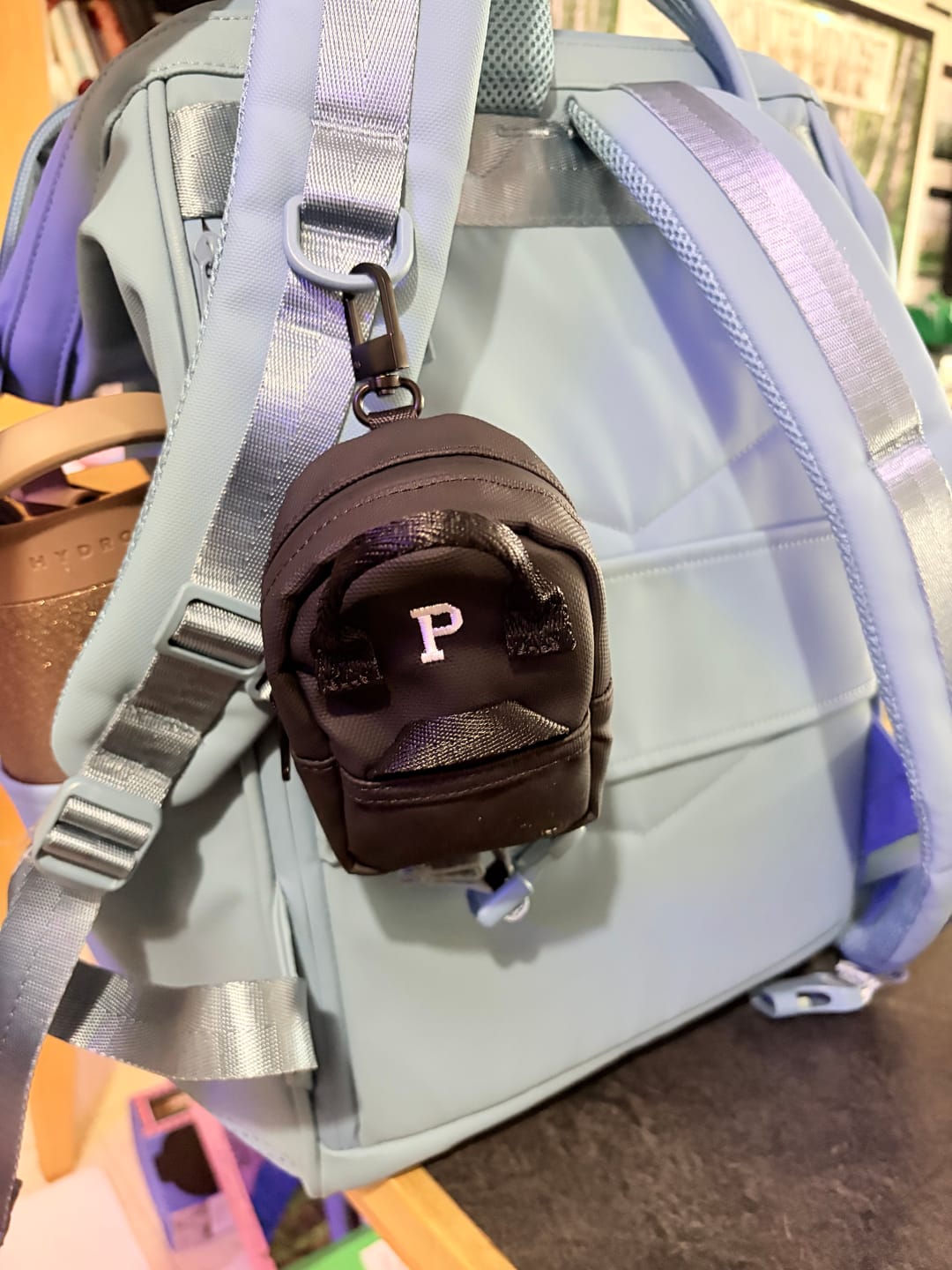 Customer photo review of Cascade Bag Charm