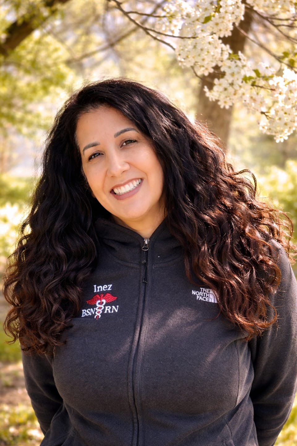 Customer photo review of The North Face® Ladies Sweater Fleece Full Zip