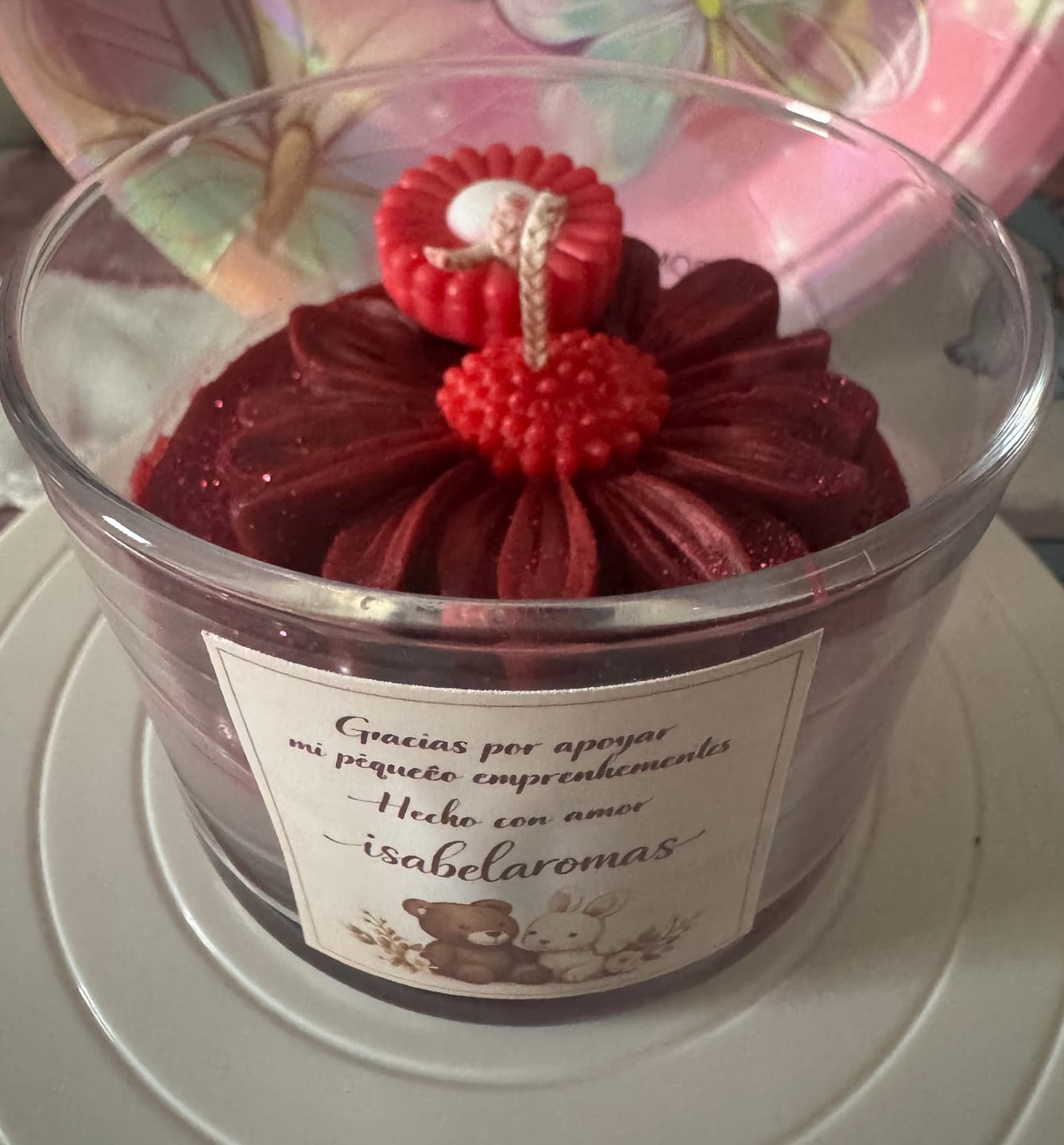 Customer photo review of Fragancia SALTED CARAMEL