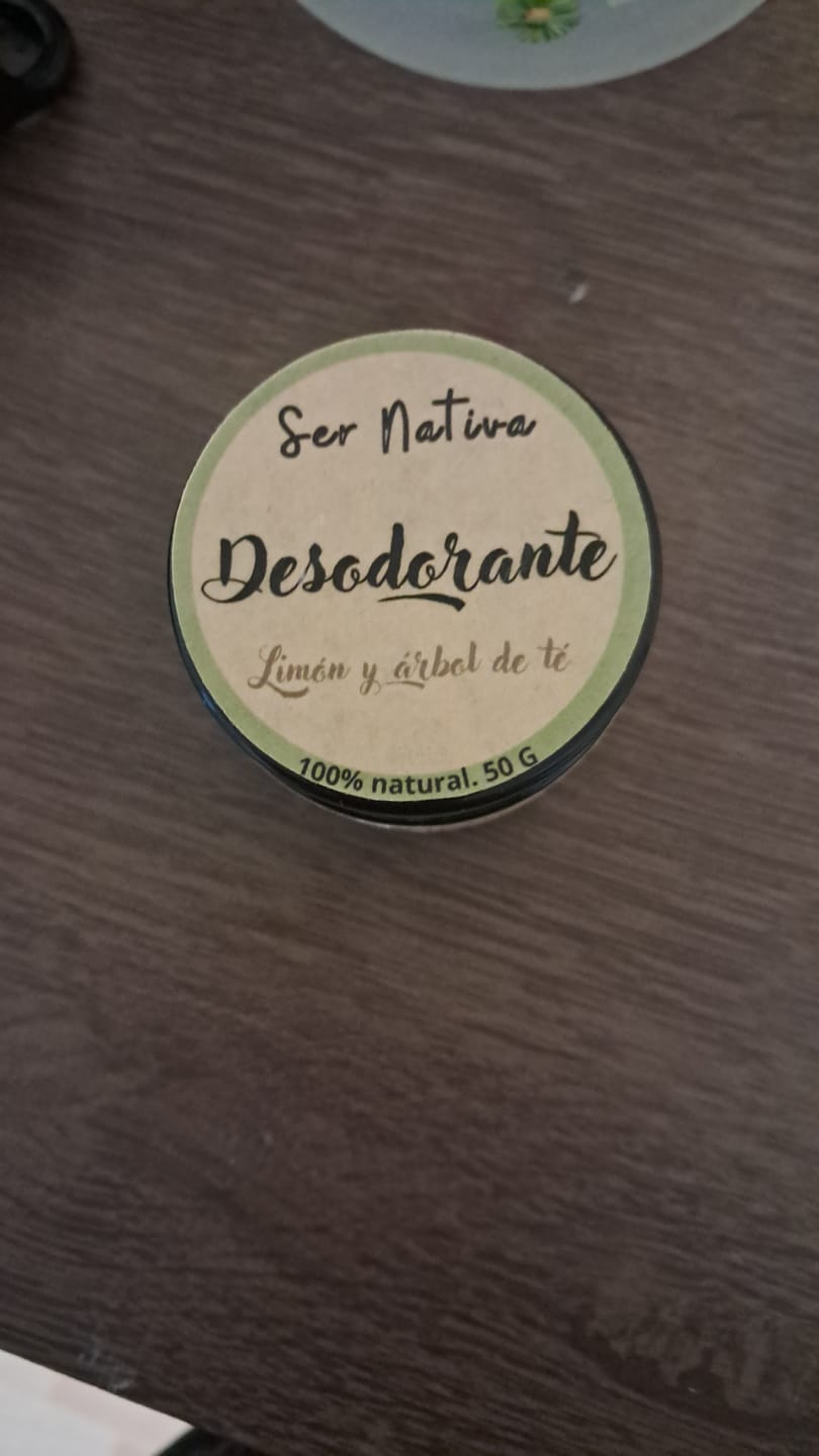 Customer photo review of Desodorante Natural en crema
