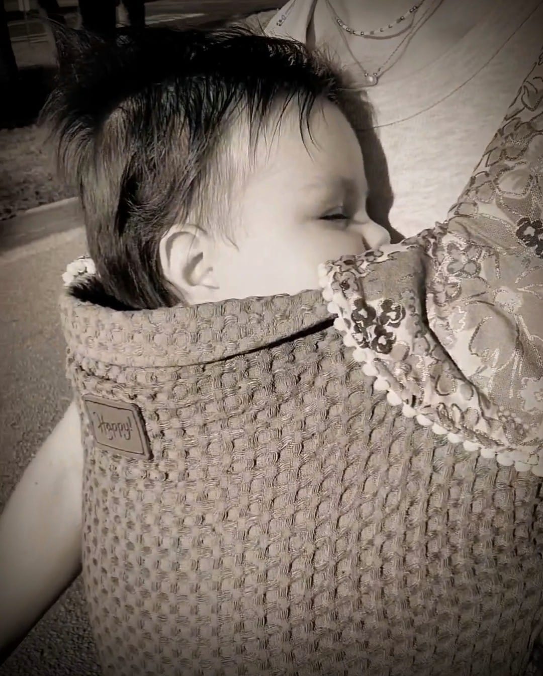 Customer photo review of Happy Baby Original Baby Carrier