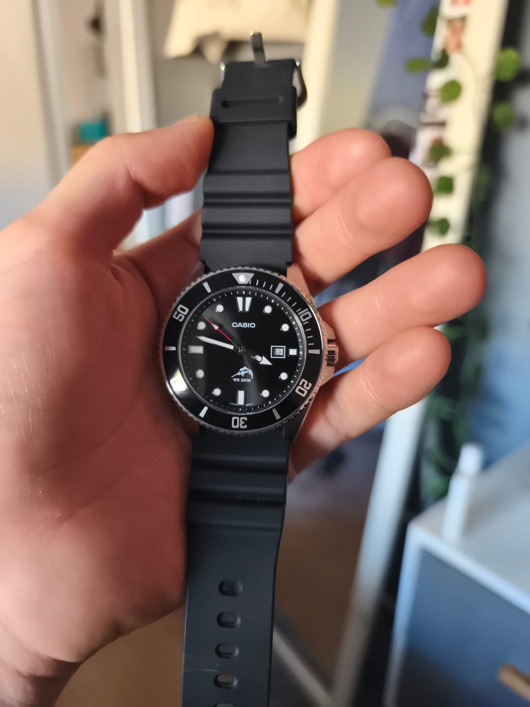 Customer photo review of Reloj Casio Submariner Marlin Duro MDV106-1AV Negro Buceo