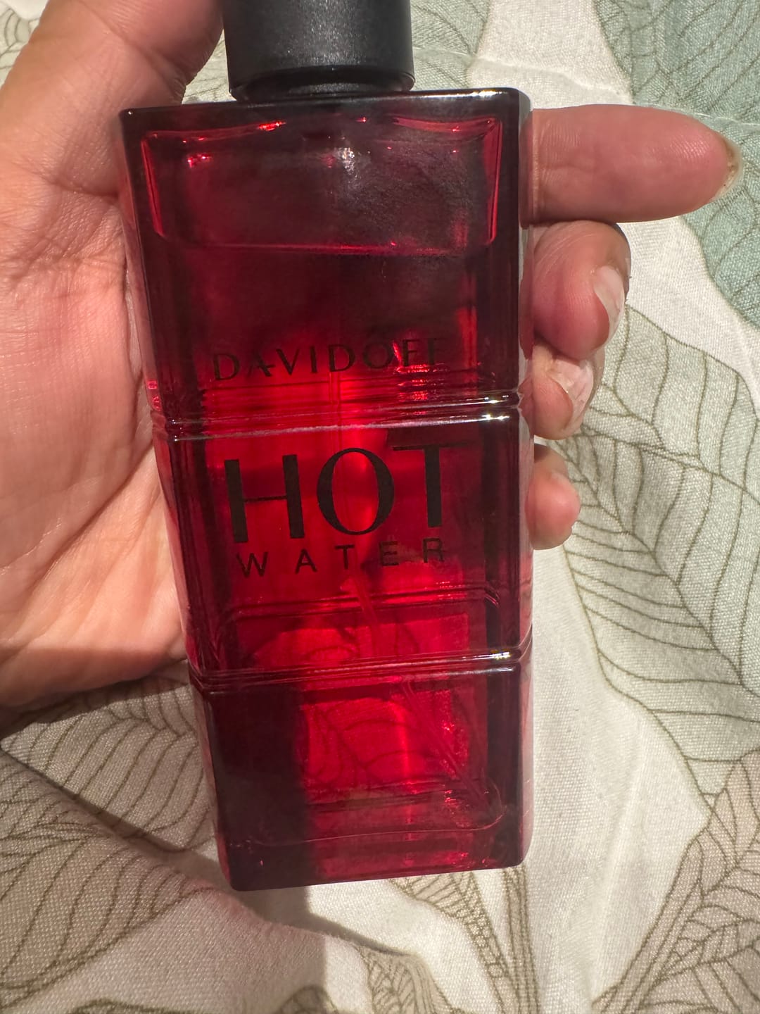 Customer photo review of Davidoff Hot Water Eau De Toilette For Men