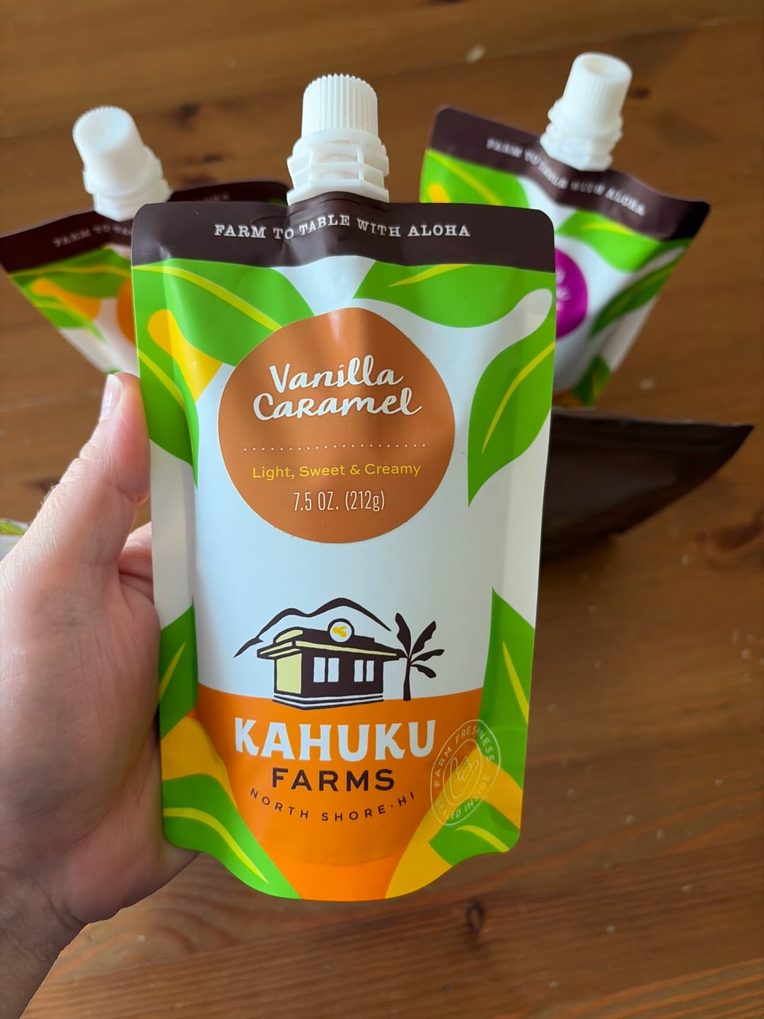 Customer photo review of Vanilla Caramel