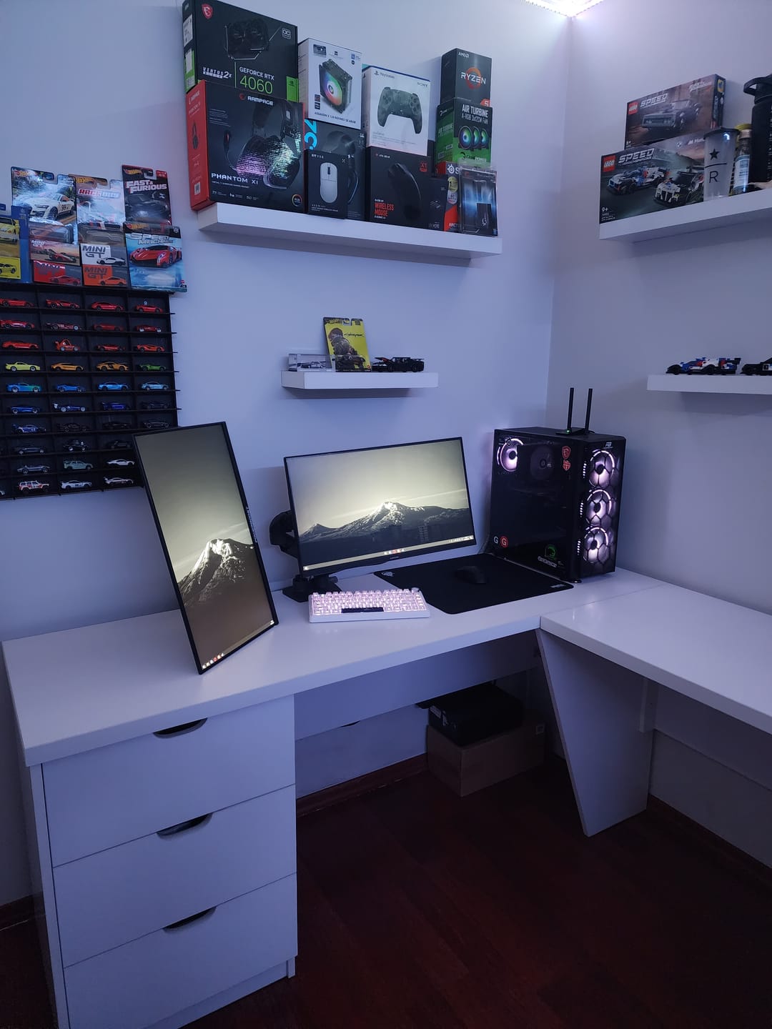 Customer photo review of Wraith Ace Series Poron Mousepad