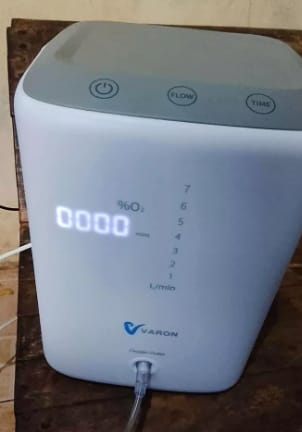 Customer photo review of VARON 1-7L/min  Home Oxygen Concentrator VH-3