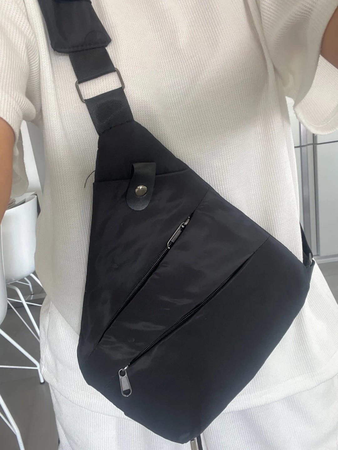 Customer photo review of SecuBag | Anti-Theft Urban Crossbody Bag