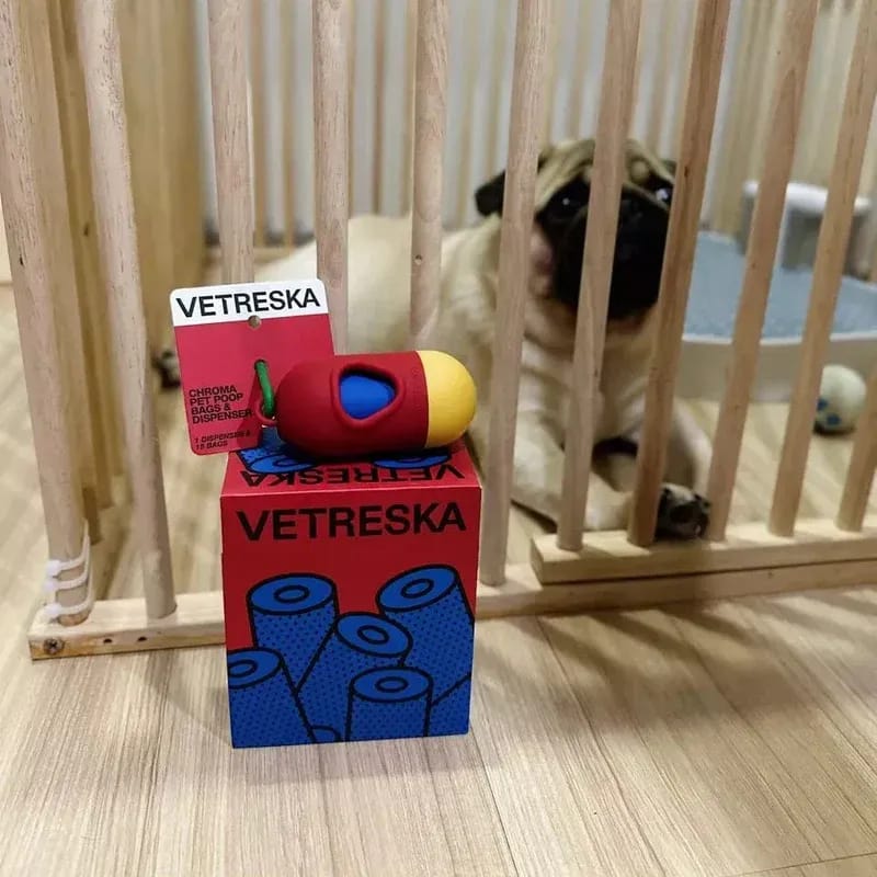 Customer photo review of Chroma Poop Bags & Dispenser