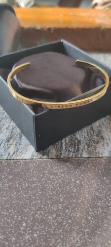Customer photo review of Personalised Classic Bracelet