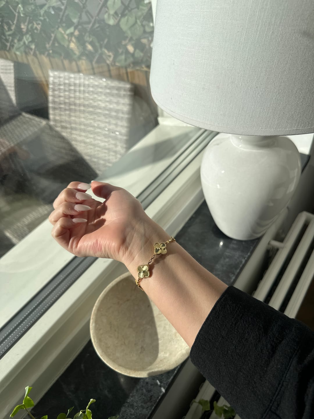 Customer photo review of Four clover Armband