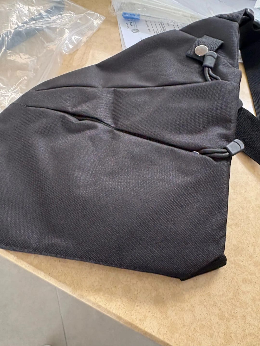 Customer photo review of SecuBag | Anti-Theft Urban Crossbody Bag