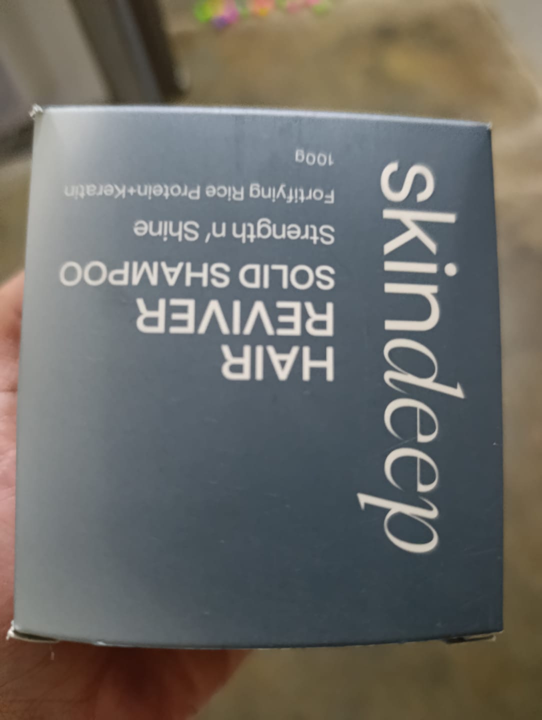 Customer photo review of HAIR REVIVER - Rice Protein Solid Shampoo