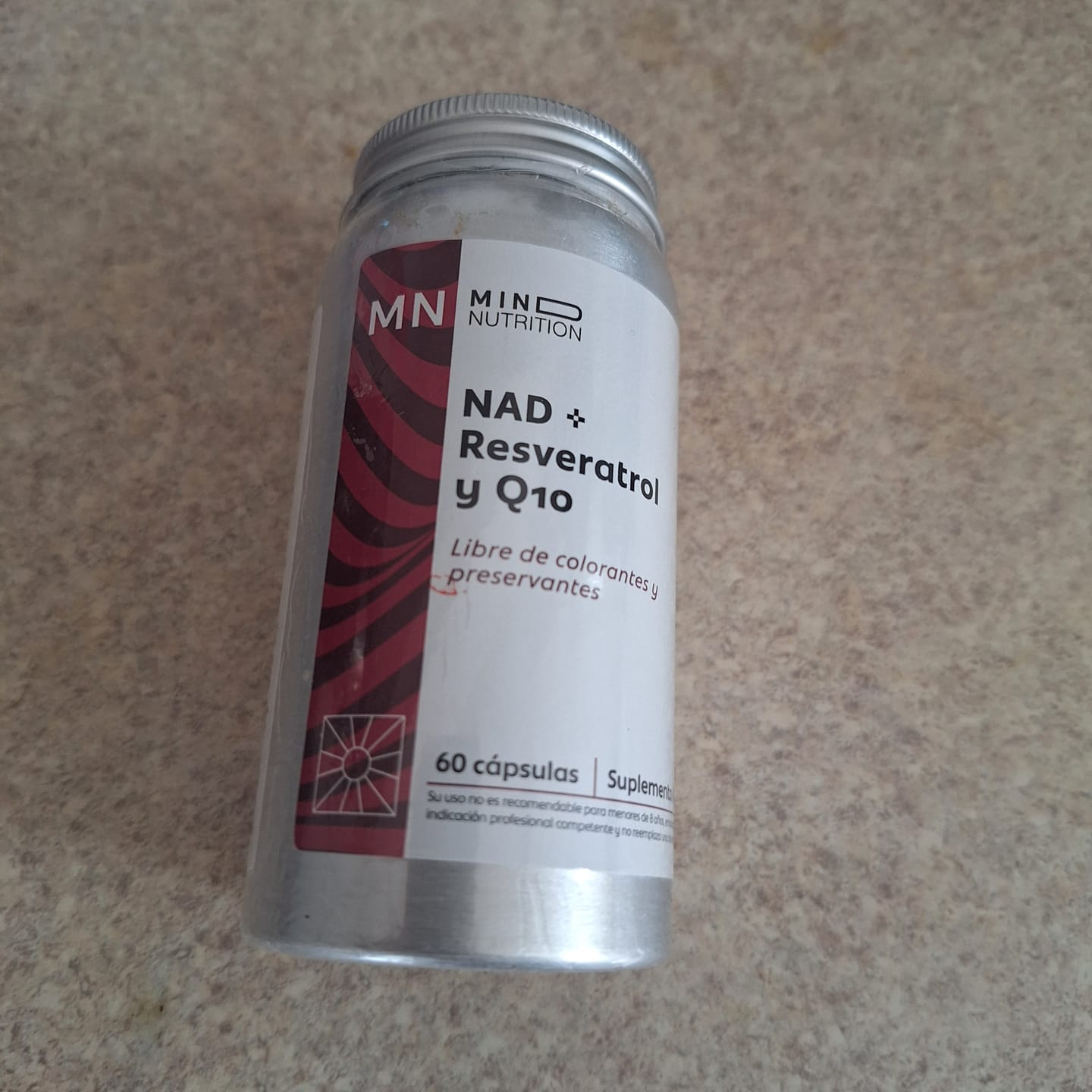 Customer photo review of NAD+ + Resveratrol y Q10 | 60 Cápsulas