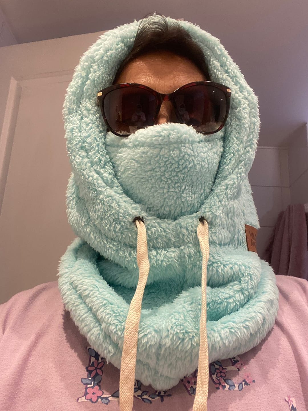 Customer photo review of Gorro Antuco Menta Unisex