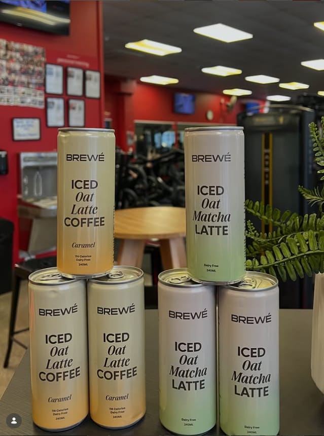 Customer photo review of Iced Oat Caramel Latte