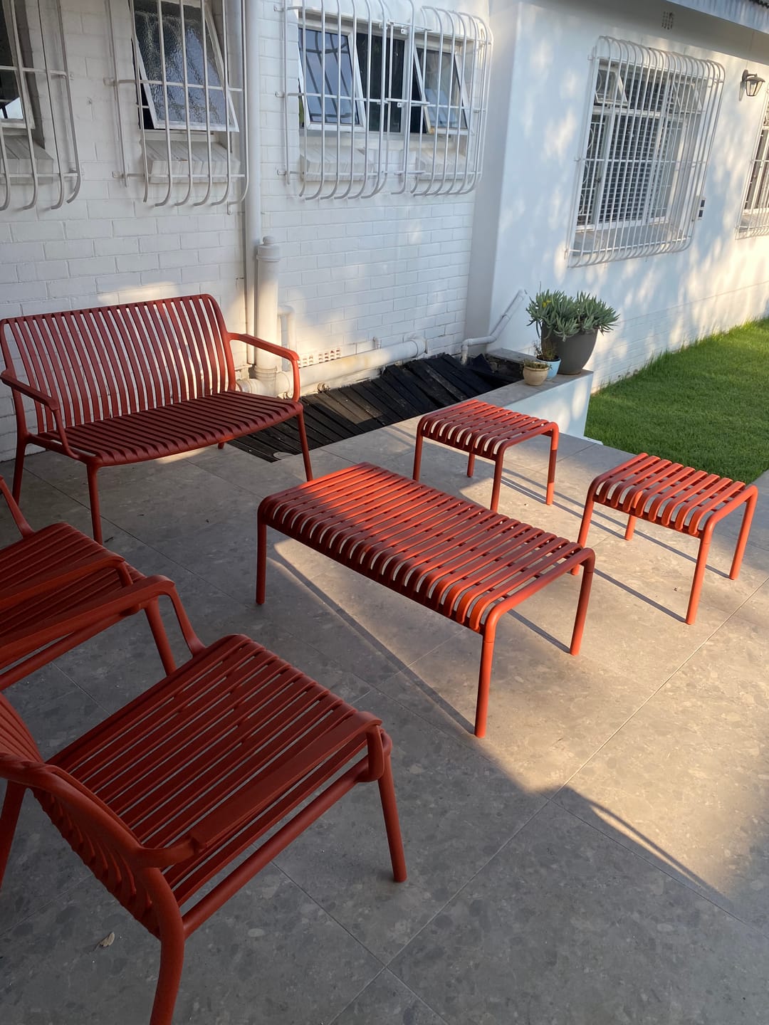 Customer photo review of Cabo 6pc Lounge Set Terracotta