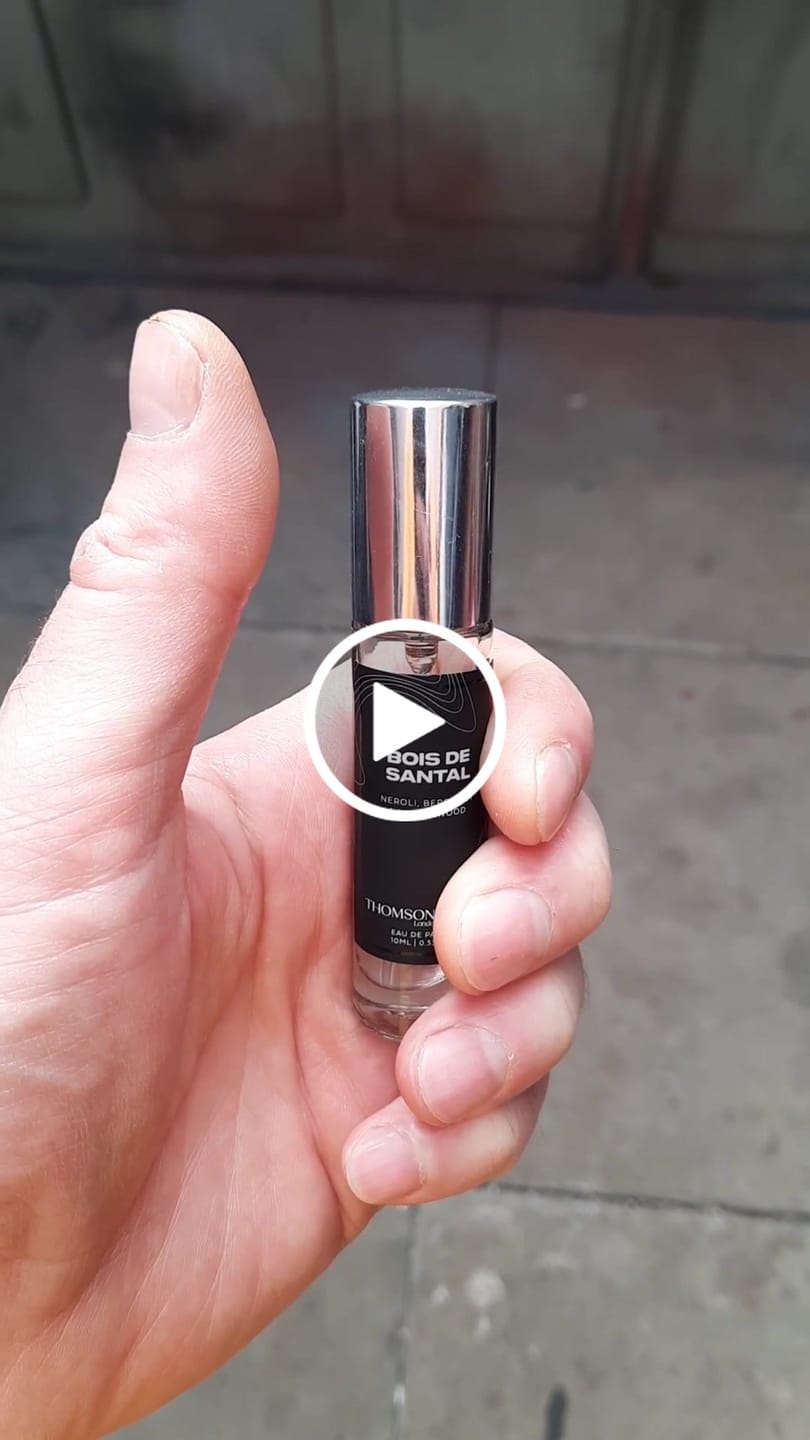 Customer video review of Bois De Santal | Eau de Parfum | 2ml