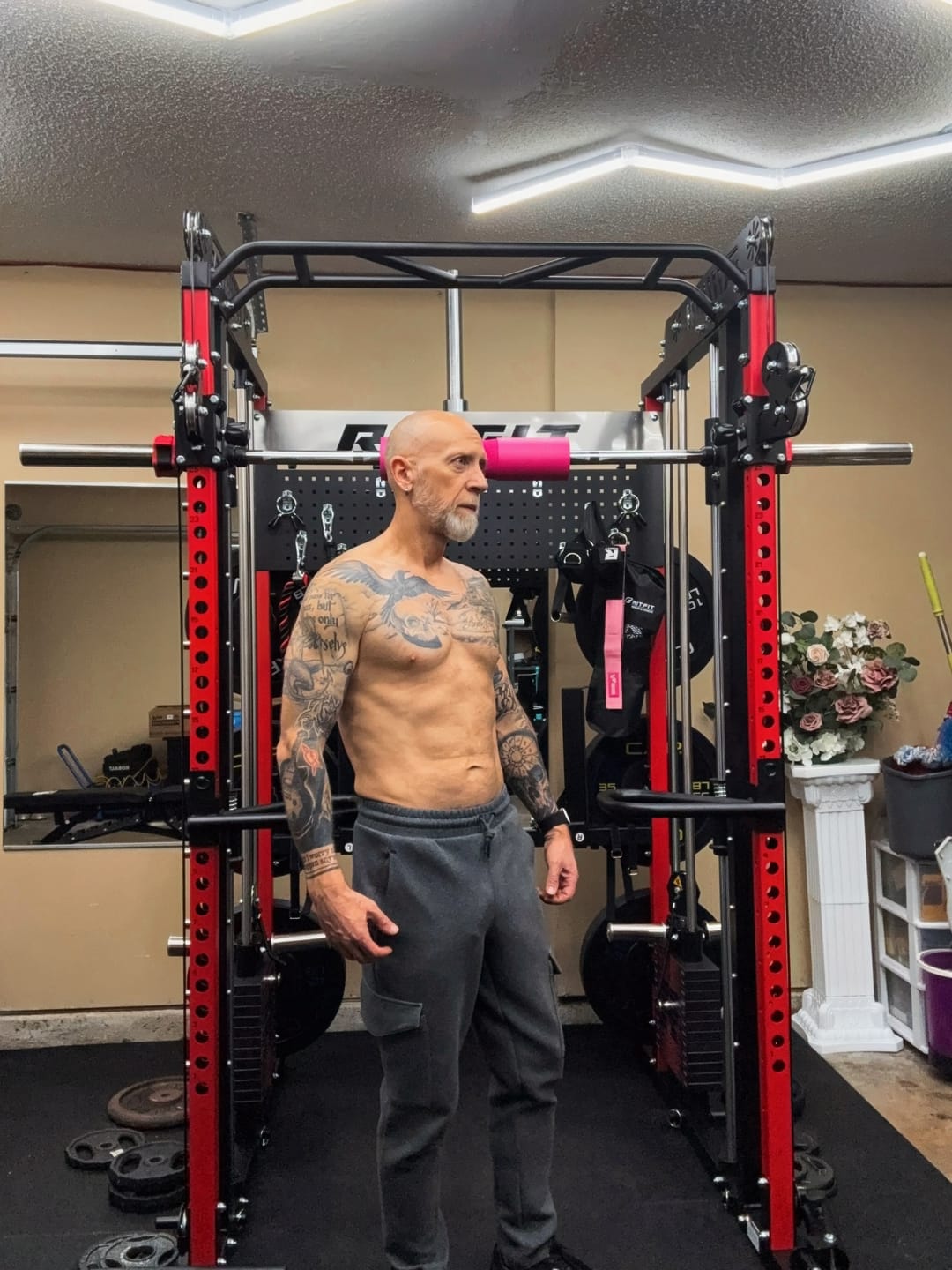 Customer photo review of RitFit FUM1 11-GAUGE Upright Frame (Only for M1 PRO)