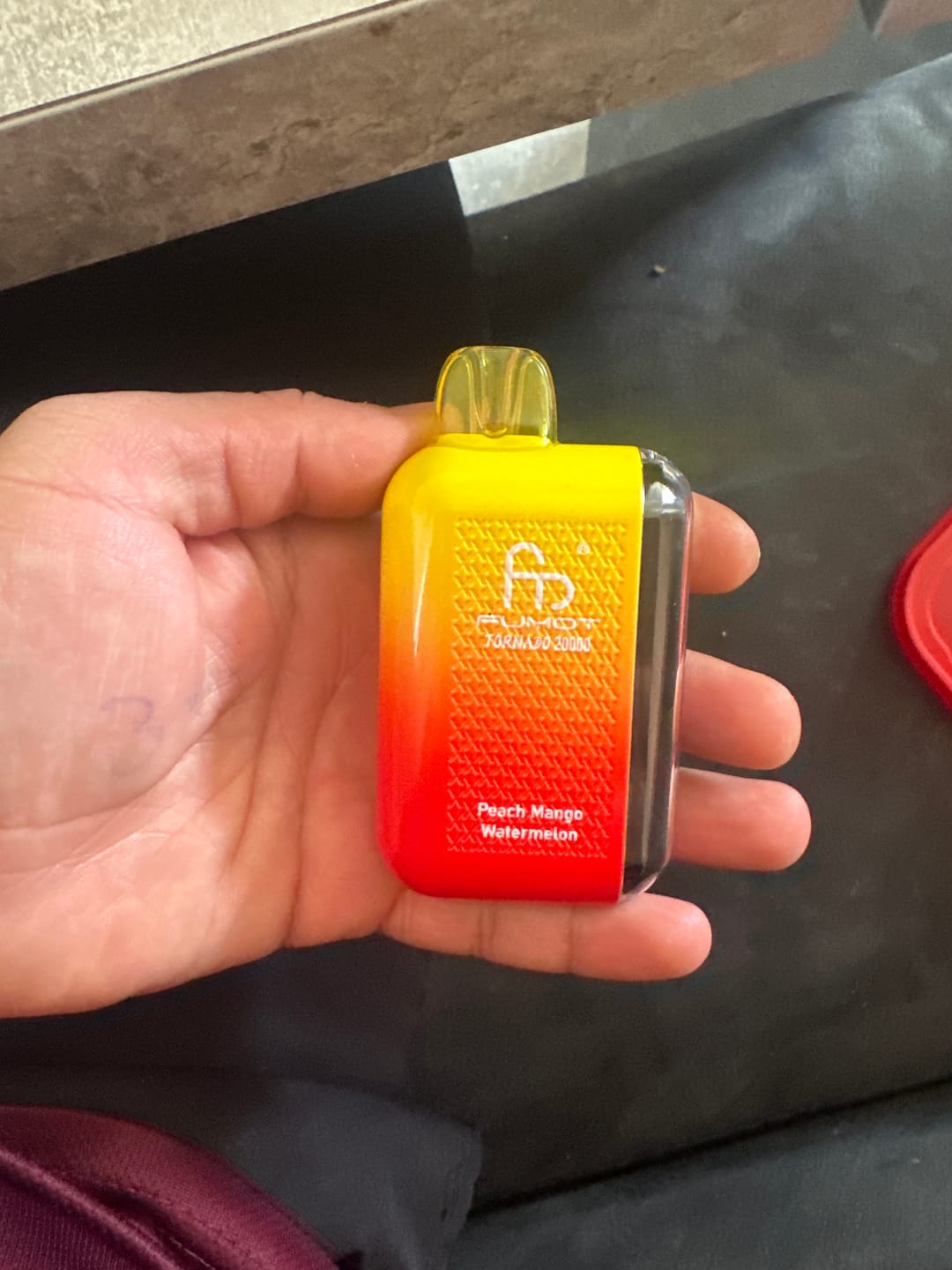 Customer photo review of Peach Mango Watermelon