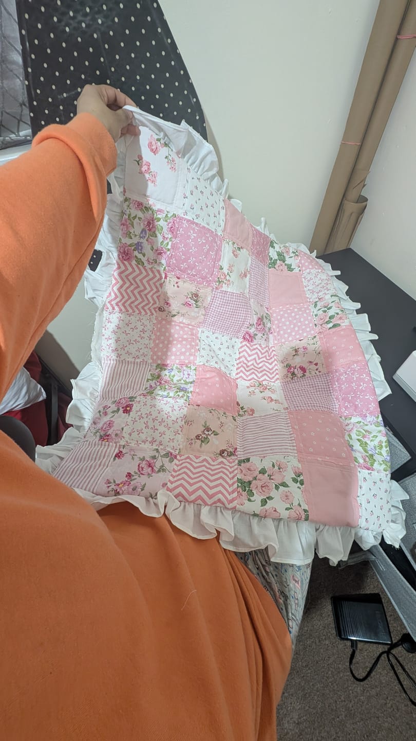 Customer photo review of 2oz Fire Retardant Wadding - 90cm wide