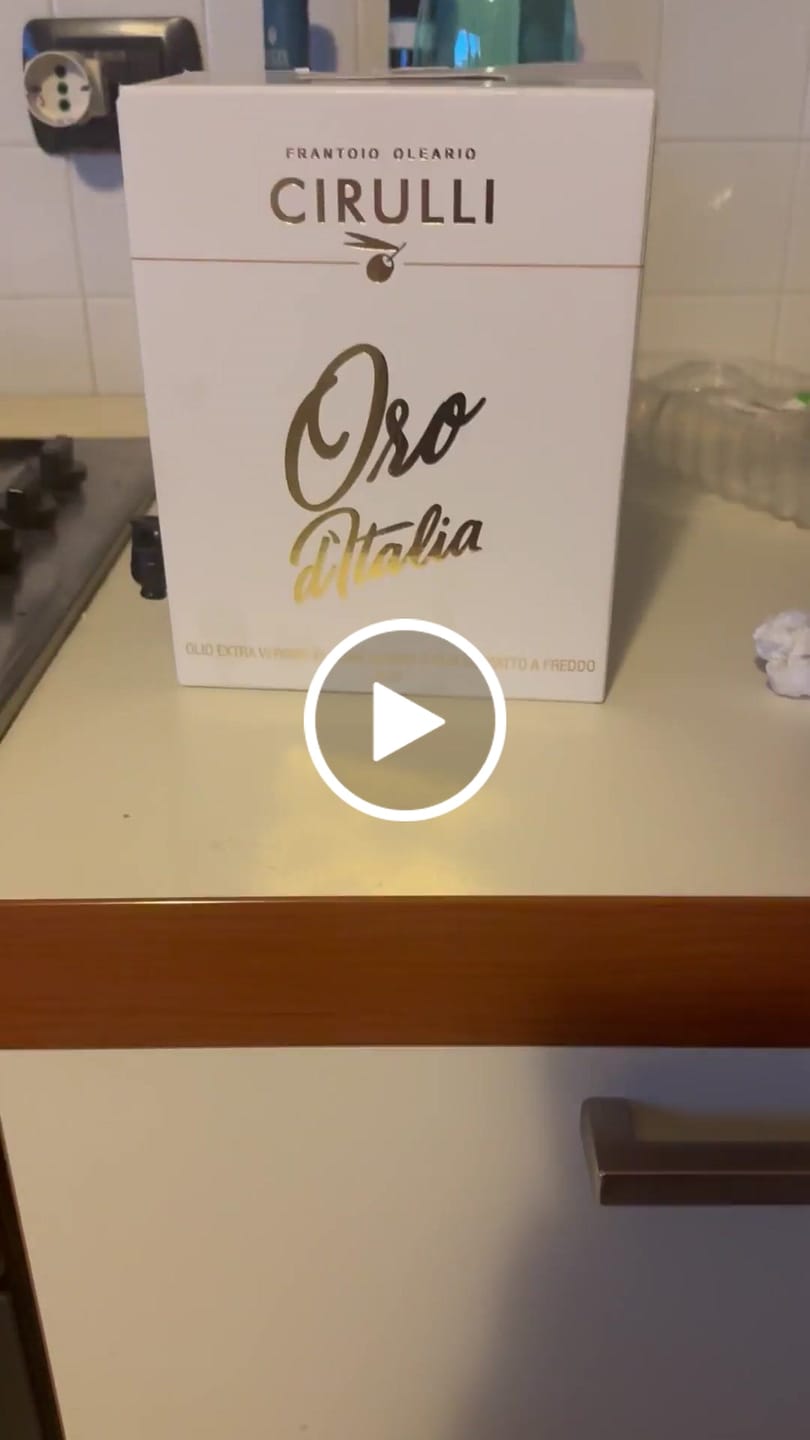 Customer video review of Bag in box di olio extravergine di oliva • 3 Litri
