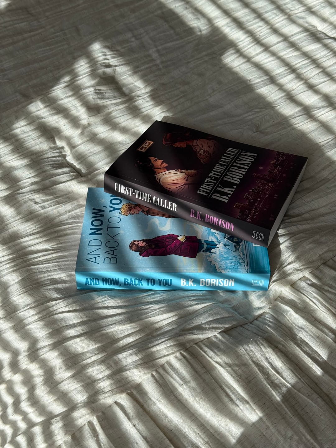 Customer photo review of First-Time Caller by B.K. Borison