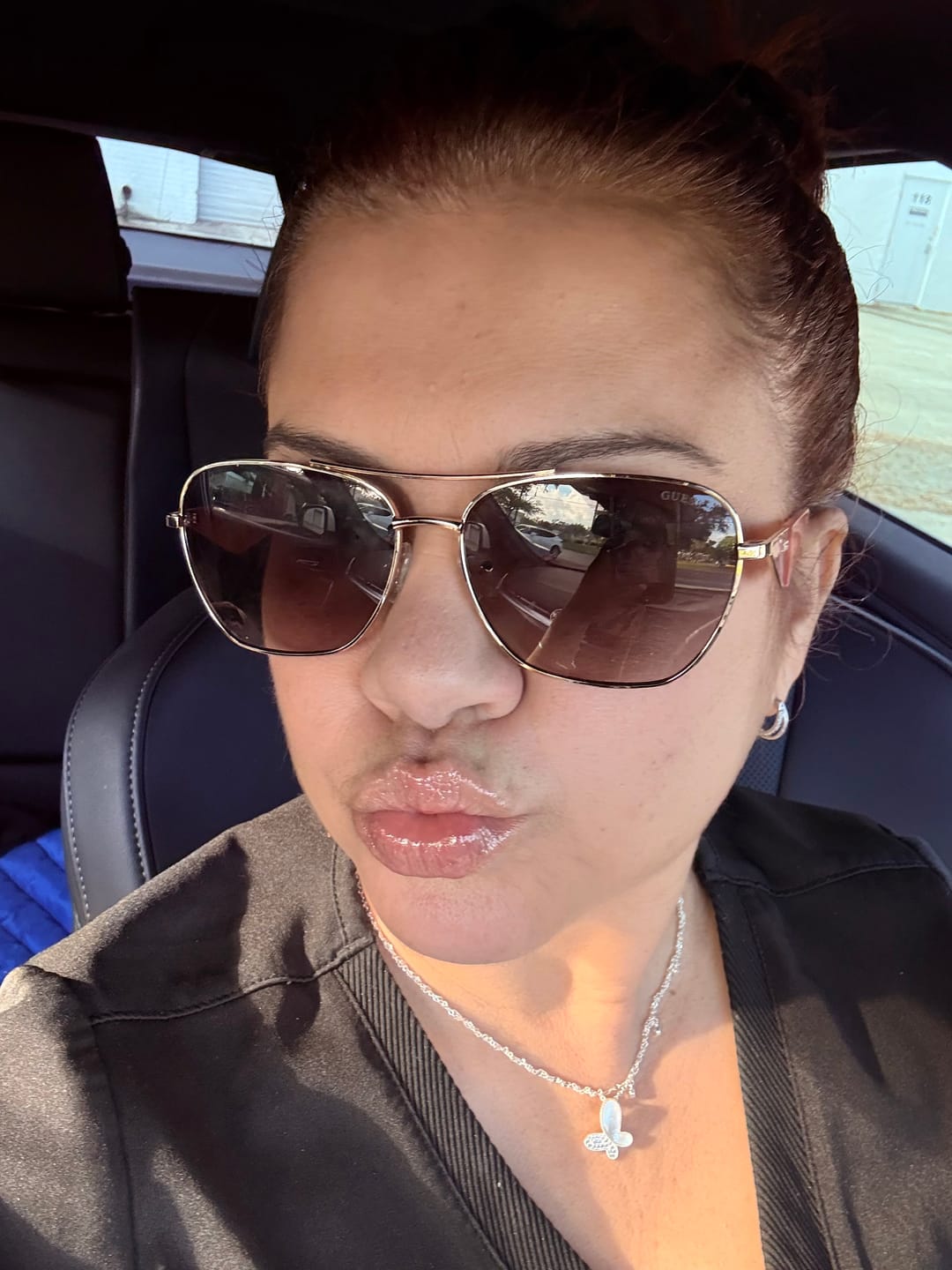 Customer photo review of Whimsy Kiss Gloss: Just Like Honey