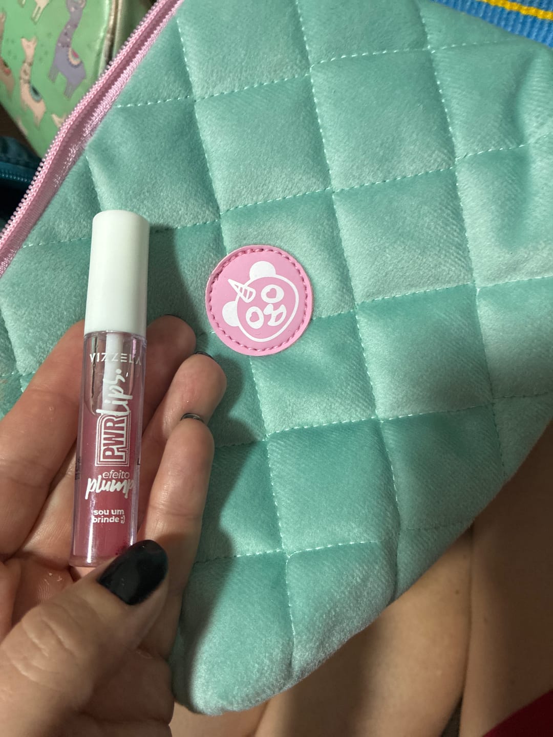 Customer photo review of Mini produto brinde