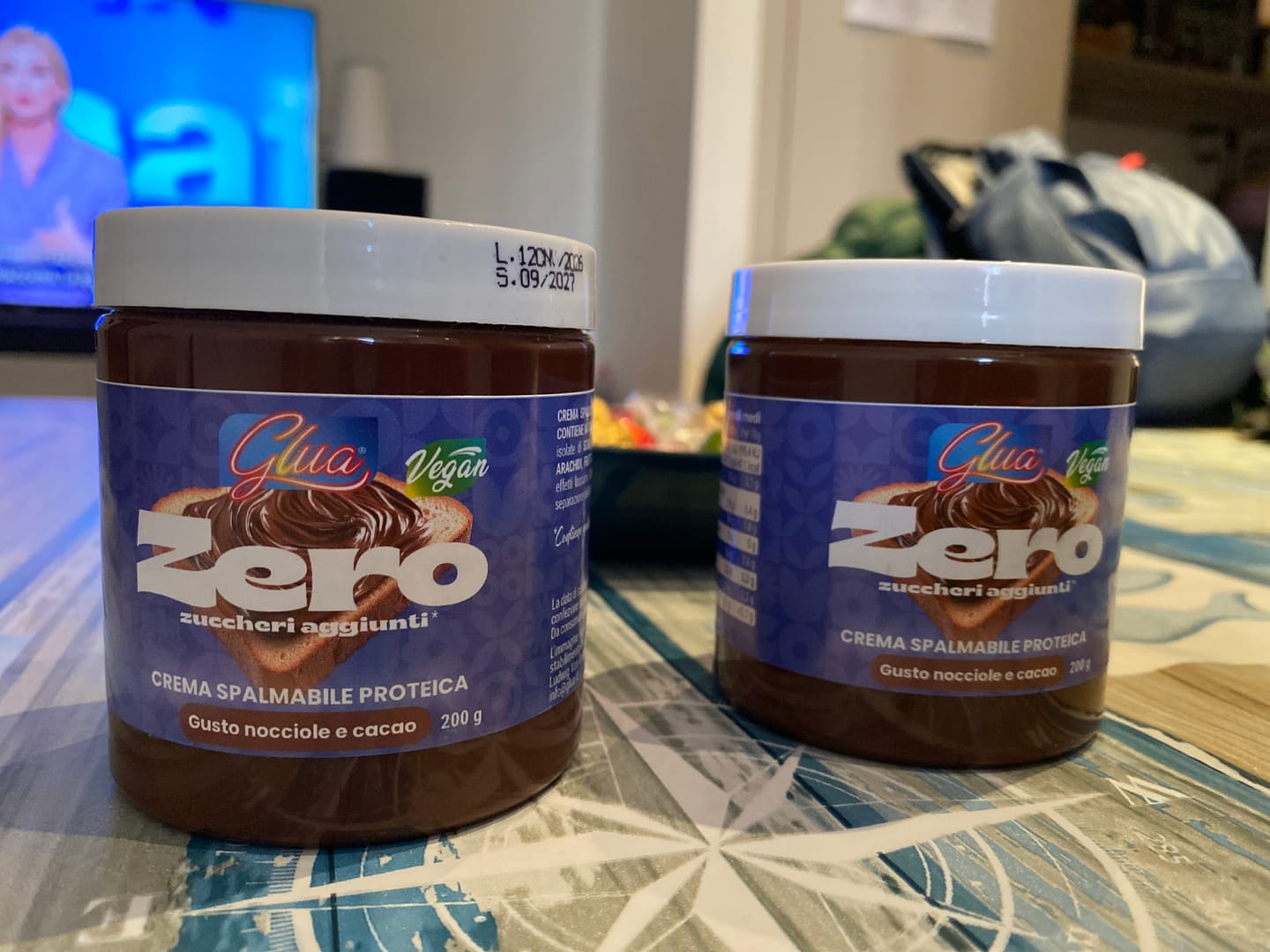 Customer photo review of Crema proteica alla nocciola e cacao