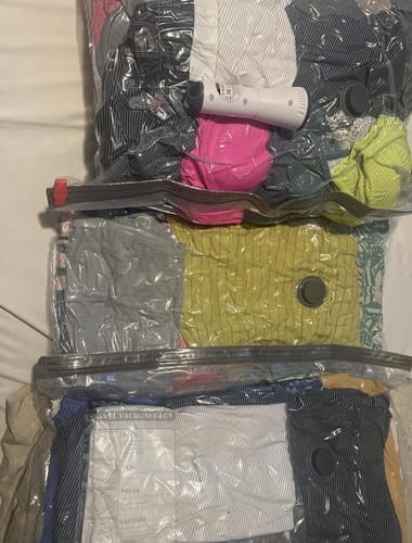 Customer photo review of SmartSeal™  Vacuum Compression Kit