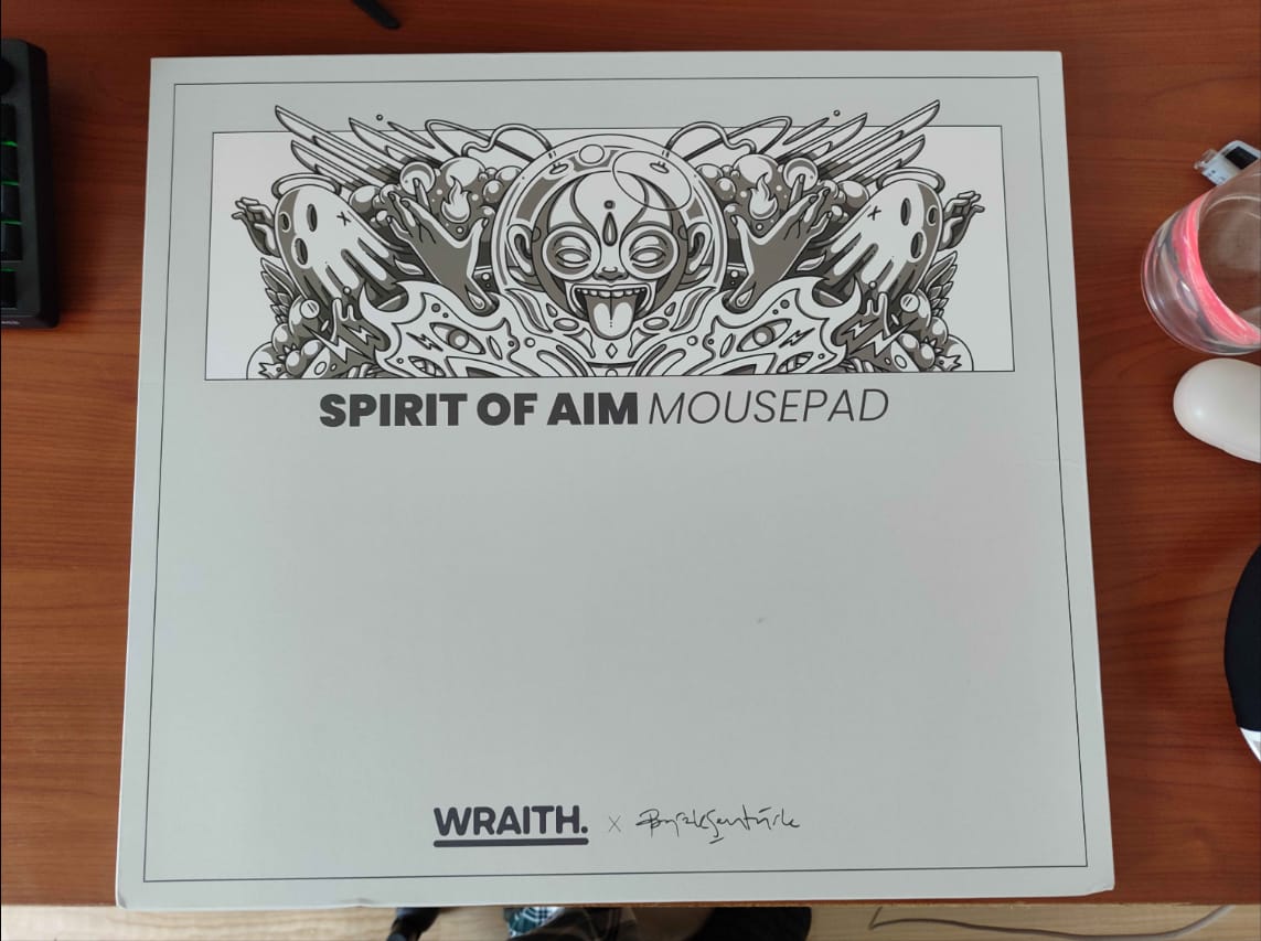 Customer photo review of Wraith Spirit of Aim Mousepad
