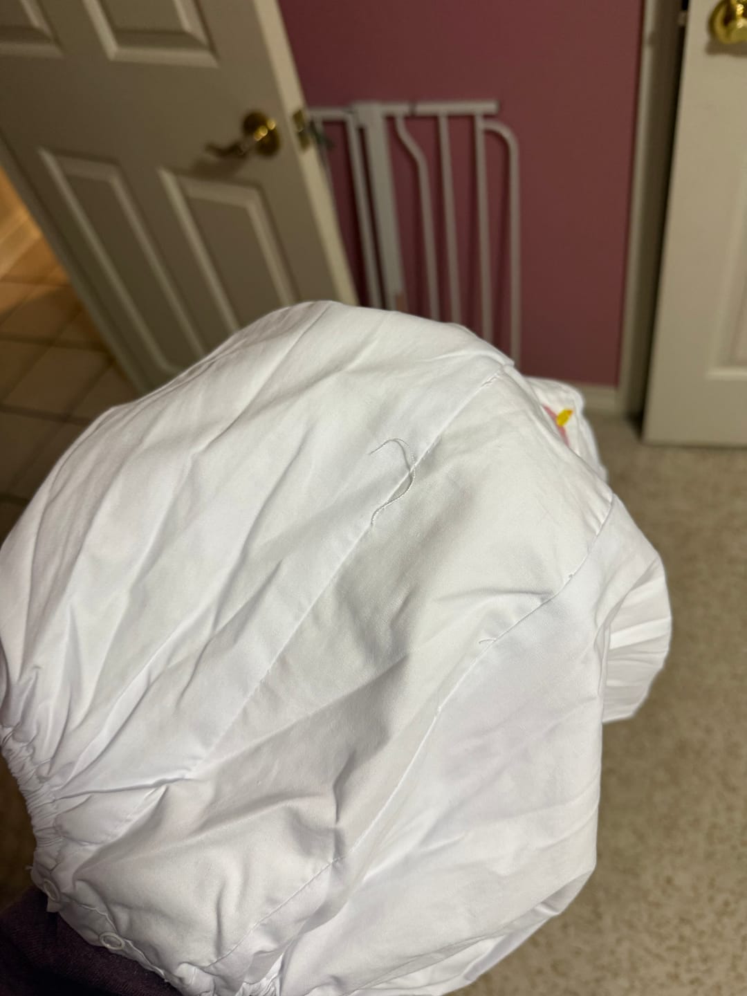 Customer photo review of Birthday Bows Smocked Bubble