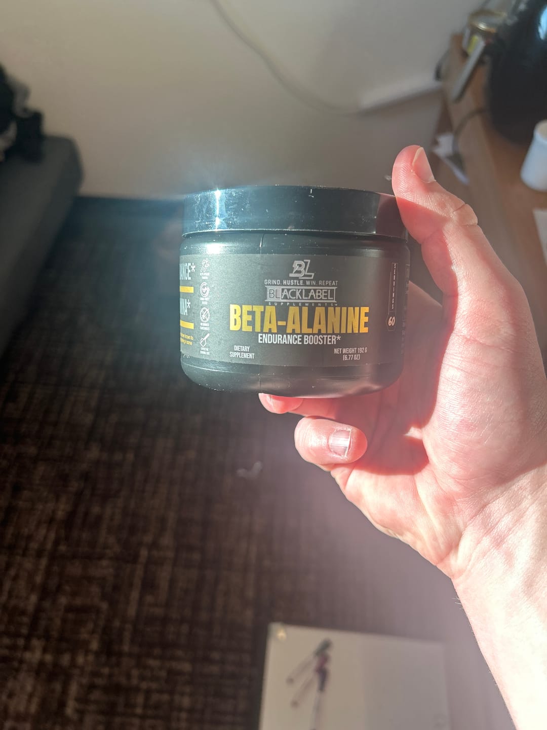 Customer photo review of BETA-ALANINE