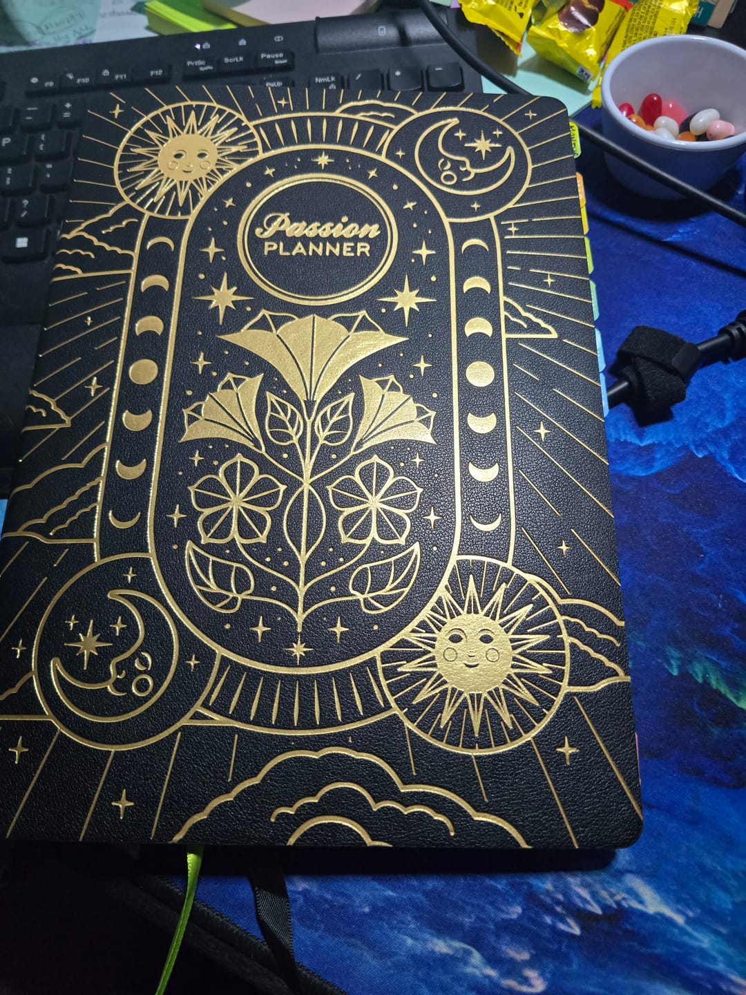 Customer photo review of Weekly Undated Planner - Cosmic Charm
