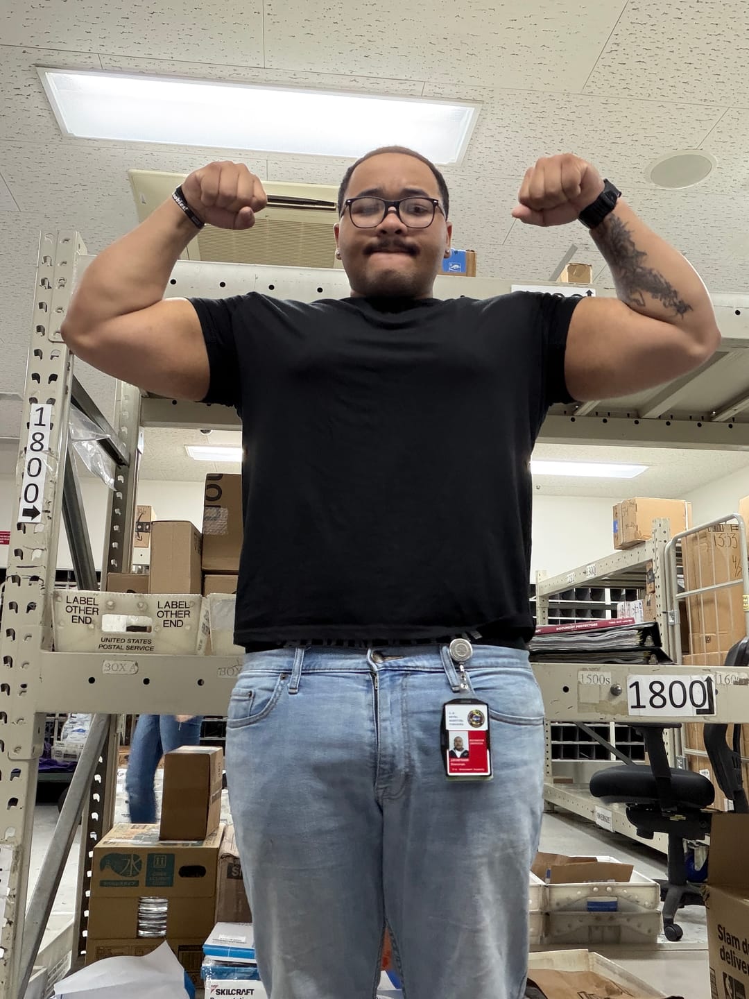 Customer photo review of 4334 - AeroTech Fitted Tees