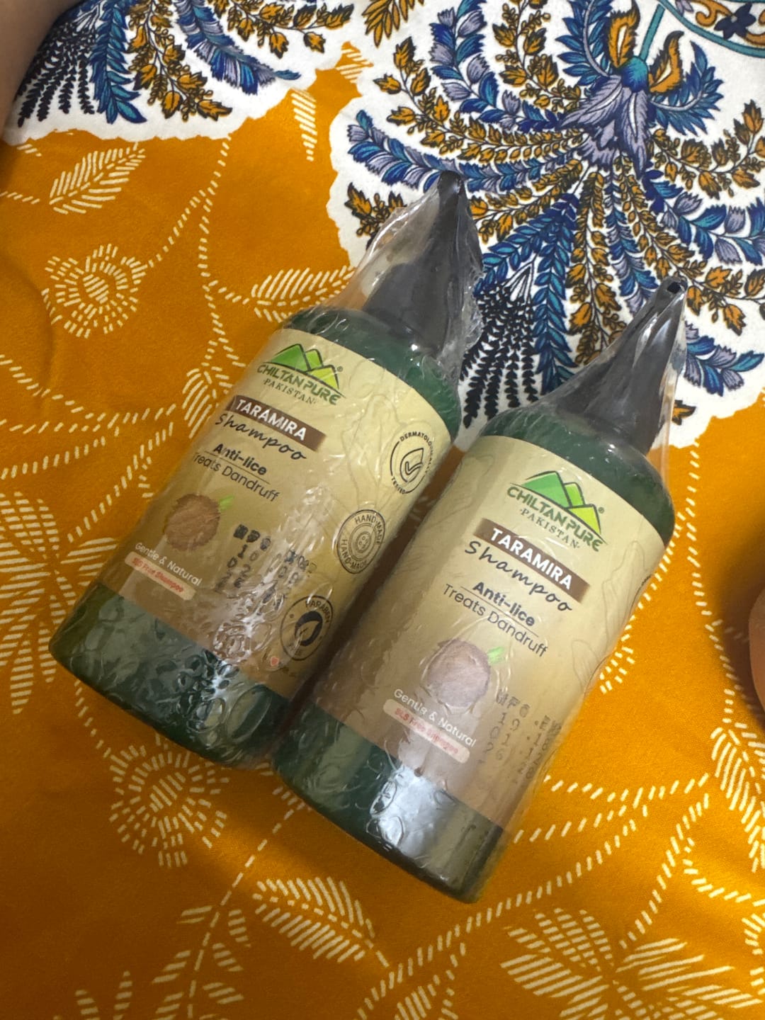 Customer photo review of Taramira Shampoo – Anti Lice & Anti Hair Fall Treatment