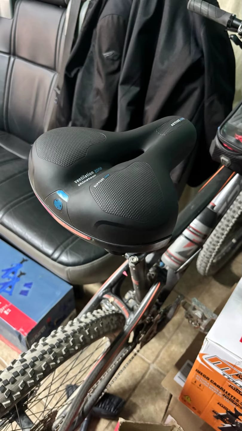 Customer photo review of Sella Fahrradsattel