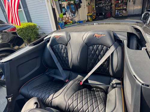 Customer photo review of Premium Custom-Fit Seat Covers