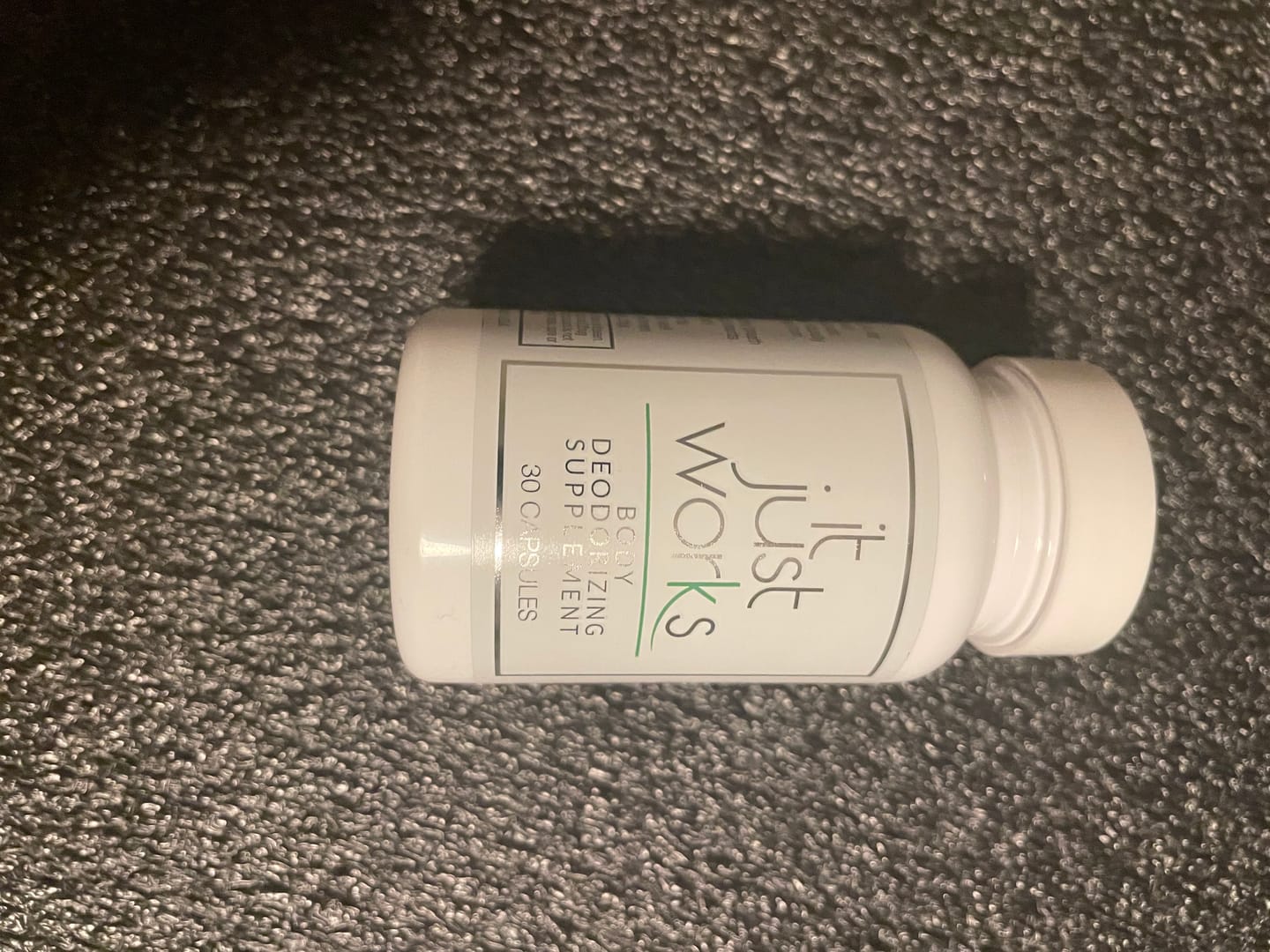 Customer photo review of Body Deodorizing Supplement by It Just Works